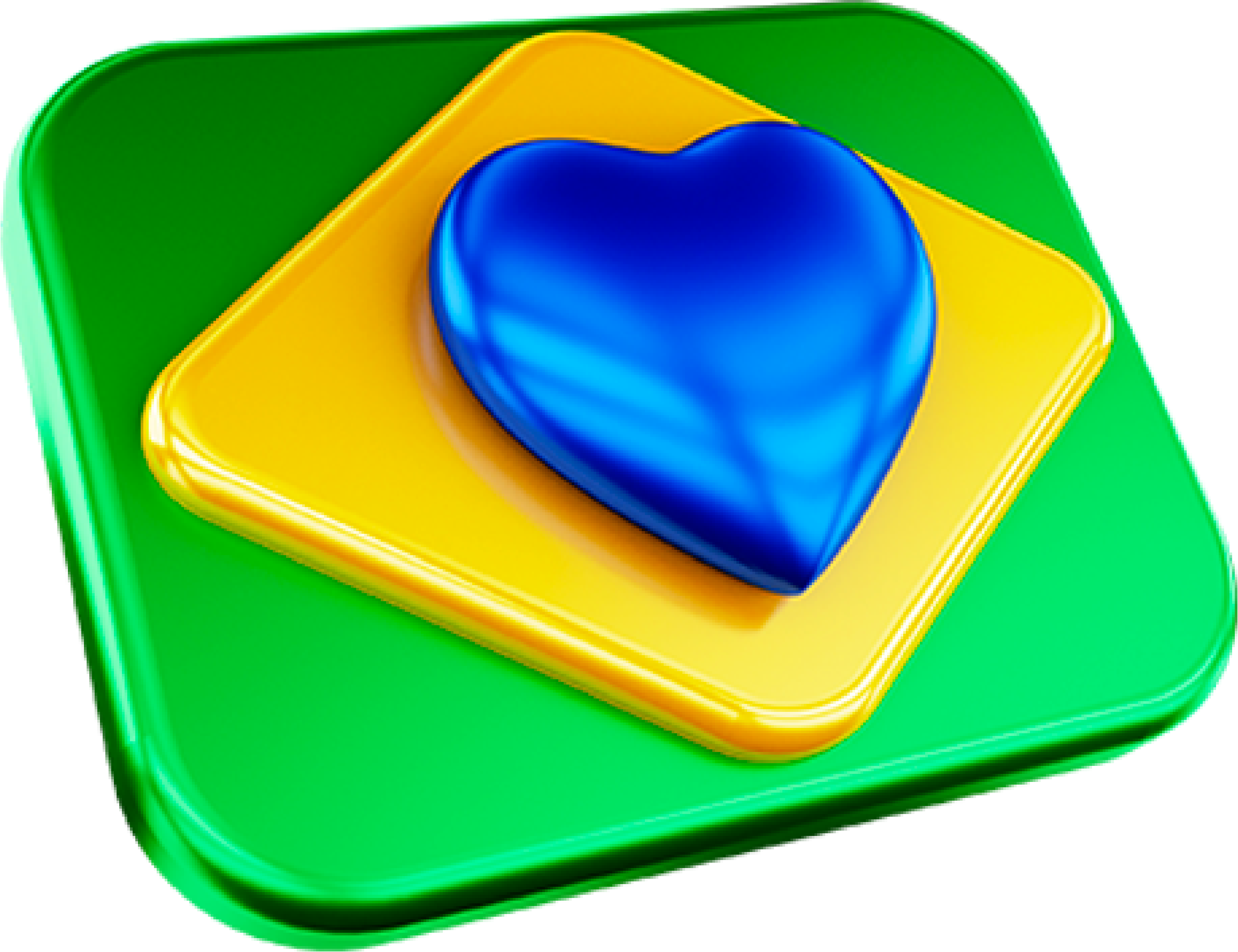 Brasil flag hearth